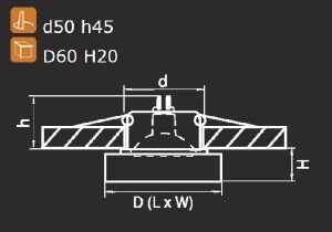 Точечный светильник Lei micro 006150