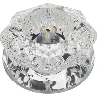 Точечный светильник Luciole DLS-L301 3W GLASSY/CLEAR
