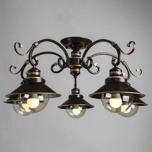 Потолочная люстра Grazioso A4577PL-5CK