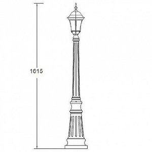 Наземный фонарь 91311S Gb