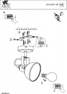 Бра Martin A5213AP-1WG