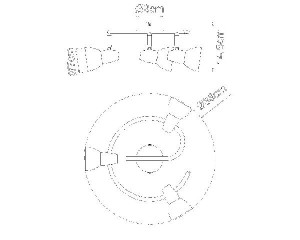 Спот Cappuccino 56116-3