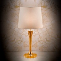 Интерьерная настольная лампа VE VE 1084 TL1 G ORO