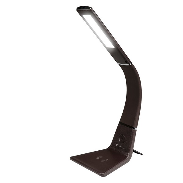 Офисная настольная лампа TLD-565 Brown/LED/360Lm/3000-6000K/Dimmer/WR Офисная настольная лампа TLD-565 Brown/LED/360Lm/3000-6000K/Dimmer/WR