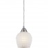Подвесной светильник 528 528-1WHT satin nickel / white mosaic