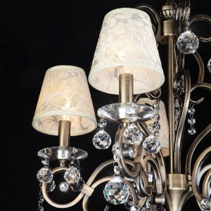 Подвесная люстра 1448 1448/5 античная бронза Strotskis