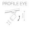 Трековый светильник Profile Eye 9321