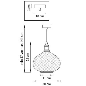 Подвесной светильник Genni 798031