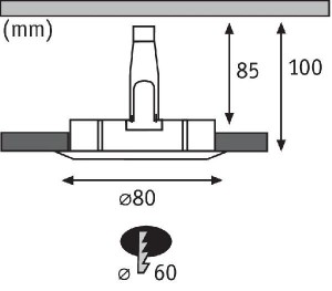 Точечный светильник 93851