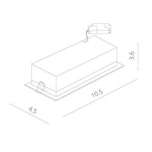 Точечный светильник Grill A3153PL-3BK