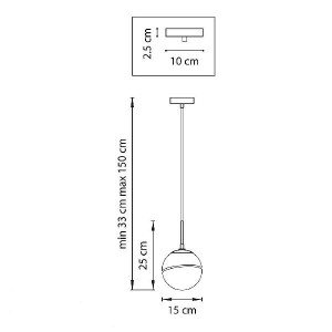 Подвесной светильник Dissimo 803115