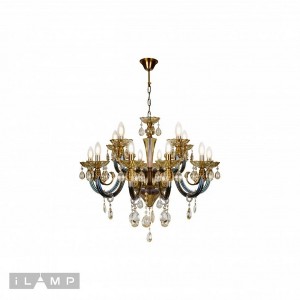 Подвесная люстра Asia 61081-8+4 BR