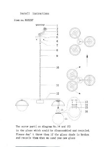 Подвесная люстра Croco 815237