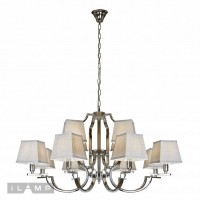 Подвесная люстра Hilton 6943-8+4 CR