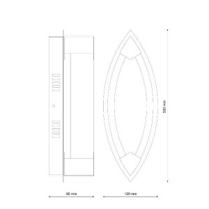 Настенный светильник Modena MODENA W172.1 Small LED320