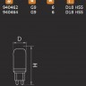 Лампочка светодиодная LED 940462