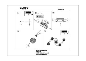 Потолочная люстра Sakeka 56864-5