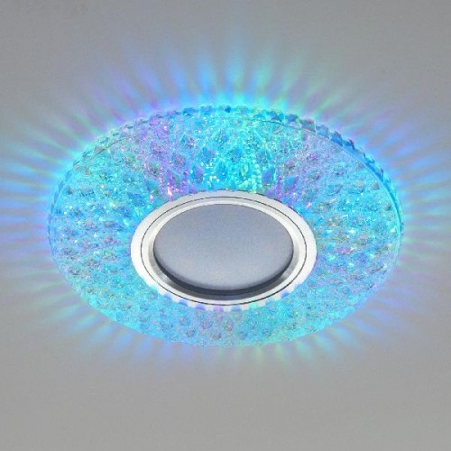 Точечный светильник 2220 MR16 CL прозрачный подсветка мульти