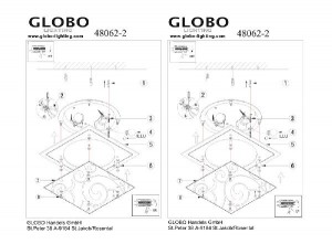 Потолочный светильник Dia 48062-2