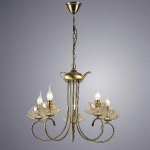 Подвесная люстра Tet-a-tet A1750LM-5AB