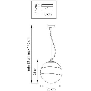 Подвесной светильник Dissimo 803116