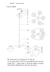 Подвесная люстра Croco 815257