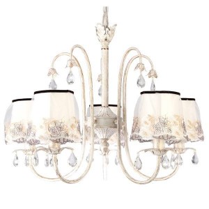 Подвесная люстра Intrigue INTRIGUE 11371/5C WHITE GOLD