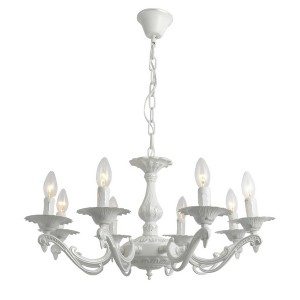 Подвесная люстра  KL.30322-8-P WH