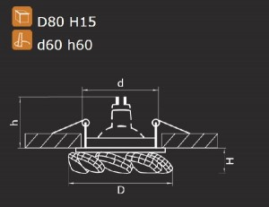 Точечный светильник NOCE 031902