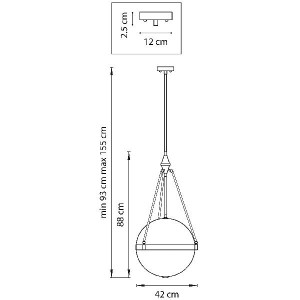 Потолочная люстра Modena 816047