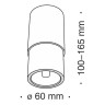 Точечный светильник Sonas C033WL-01W