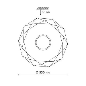 Настенно-потолочный светильник Prisa 2057/EL
