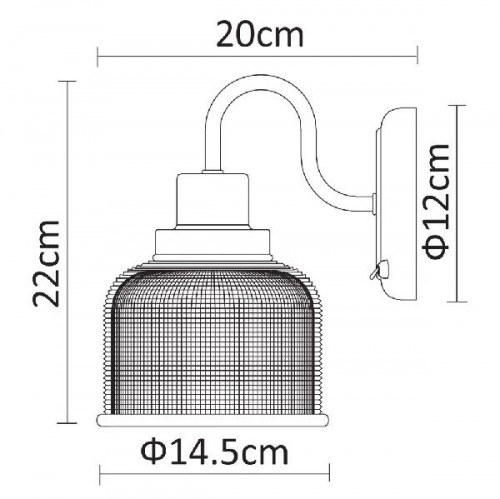 Бра Ricardo A9186AP-1CC