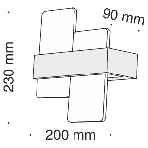 Настенный светильник Mix C817WL-L10W