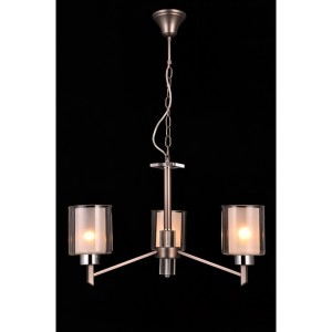 Подвесная люстра Double DOUBLE 81049-3C ANTIQUE SILVER