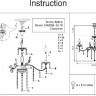 Подвесная люстра Bellona ARM386-08-W