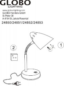 Офисная настольная лампа Mono 24850