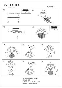 Настенно-потолочный светильник Macan 42505-1