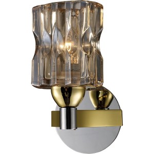 Бра 919 919-01-11CG chrome/gold + shampagne