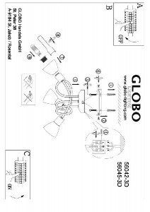 Потолочная люстра Avalanche 56042-3D