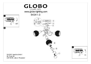 Потолочная люстра Elliott 54341-3