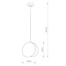 Подвесной светильник Wheel 9033