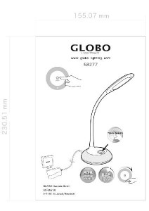 Интерьерная настольная лампа Drina 58277