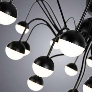 Потолочная люстра Dexter A3619PL-24BK