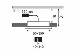 Точечный светильник 93576