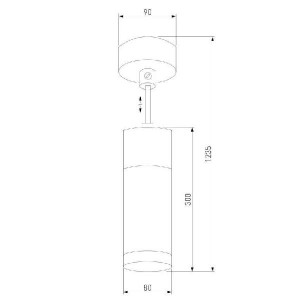 Подвесной светильник Double Topper 50135/1 LED