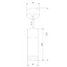 Подвесной светильник Double Topper 50135/1 LED