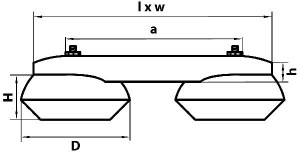 Точечный светильник ORBE 051326