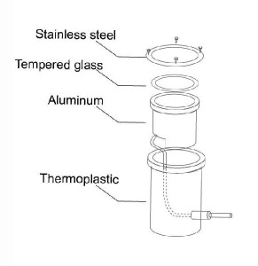 Встраиваемый светильник уличный 73206B