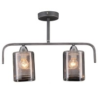 Потолочная люстра  75066/2C STAIN SILVER